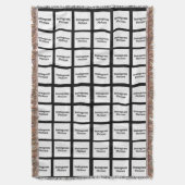 写真かInstagramを挿入して下さい スローブランケット (正面縦)