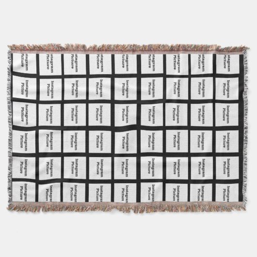 写真かInstagramを挿入して下さい スローブランケット (正面)