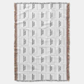 写真かInstagramを挿入して下さい スローブランケット (正面縦)