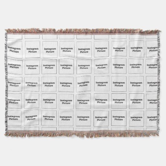 写真かInstagramを挿入して下さい スローブランケット (正面)