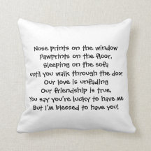 写真が付いているパーソナライズなペット枕