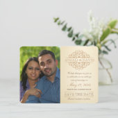 写真が付いている日付のヴィンテージスクロールを救って下さい セーブザデート (スタンド正面)