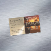 写真が付いている磁気名刺 マグネット名刺 (インサイチュ)