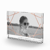 写真が付いているGeoの卒業生|のフェイクな銅 フォトブロック (右)