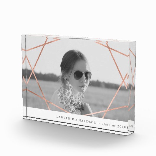 写真が付いているGeoの卒業生|のフェイクな銅 フォトブロック (右)