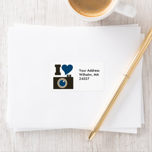 写真が大好き ラベル (インサイチュ)