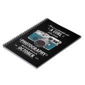 写真が好きな女の子を決して過小評価しない ノートブック (左側)