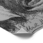 写真が火に！ ポスター (角)