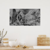 写真が火に！ ポスター (キッチン)