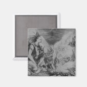 写真が火に！ マグネット (正面/裏面)