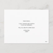 写真が私の花女のカードに シーズンポストカード (裏面)