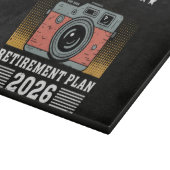 写真が私の退職後の楽しみ 2026 カッティングボード (角)