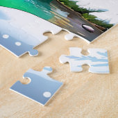 写真きらめくの雪がとても美しい! ジグソーパズル (側面)