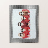 写真ここに額縁 ジグソーパズル (縦)