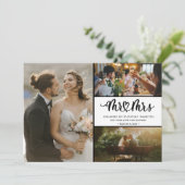 写真さん及びミセス・結婚ありがとう サンキューカード (スタンド正面)