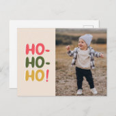 写真つきクリスマス&祝日はがき シーズンポストカード (正面/裏面)