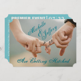 写真でお知らせする結婚式招待状 招待状