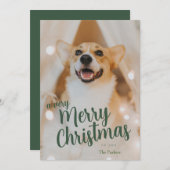 写真でクリスマスを楽しもう シーズンカード (正面/裏面)