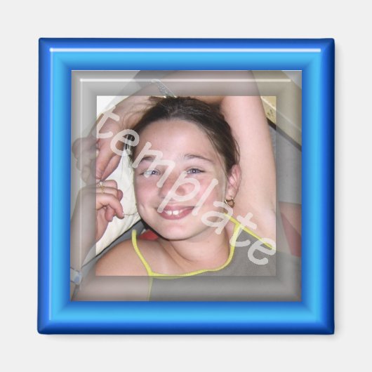 写真でマグネットを作る マグネット (正面)