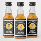 写真で乾杯！バチェラーパーティー リキュールボトルラベル (ボトル)