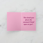 写真で作るバレンタインデーカード テンプレート (内部)