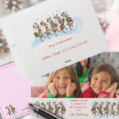 写真で楽しくトナカイを踏みつぶそう シーズンカード