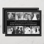 写真で祝う 結婚50周年 招待状 (正面/裏面)