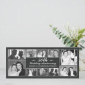 写真で祝う 結婚50周年 招待状 (スタンド正面)