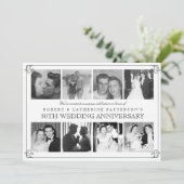 写真で祝う 50周年結婚記念日 招待状 (スタンド正面)