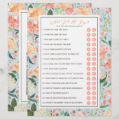 写真で自分だけのオリジナル ブライダルシャワーをカスタマイズしよう (正面/裏面)