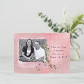 写真で誓いを新たにしようという招待状 招待状 (スタンド正面)