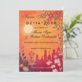 写真とともにサンセットセレ結婚ナーデ セーブザデート (スタンド正面)