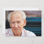 写真とのパーソナライズな葬儀のサンキューカード サンキューカード (裏面)