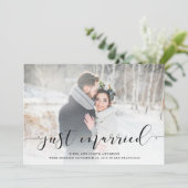 写真との愛情のある原稿の結婚式の発表 案内状 (スタンド正面)