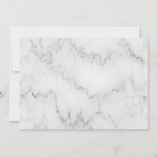 写真との愛情のある原稿の結婚式の発表 案内状 (裏面)