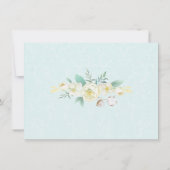 写真との男の子第1の聖餐式のサンキューカード サンキューカード (裏面)