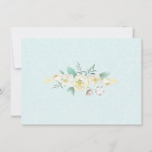 写真との男の子第1の聖餐式のサンキューカード サンキューカード (裏面)