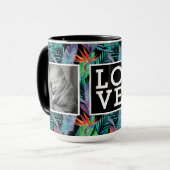 写真との|愛水彩画の極楽鳥 マグカップ (正面左)