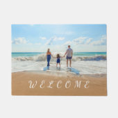 写真とカスタムの写真の書式設定 – ようこそ ドアマット (正面)