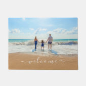 写真とカスタムの写真の書式設定 – ようこそ ドアマット (正面)