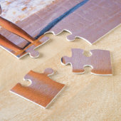 写真とカスタム文字の写真パズルギフト ジグソーパズル (側面)