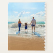 写真とカスタム文字の写真プランナー プランナー手帳 (裏面)