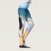 写真とカスタム文字の写真レギンス レギンス (右)