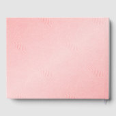 写真とカラフル花 ゲストブック (裏面)