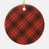 写真とクリスマスオーナメントを合わせる セラミックオーナメント (裏面)