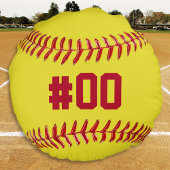 写真とシニアソパーソナライズされたフトボールギフトアイディア ラウンドクッション