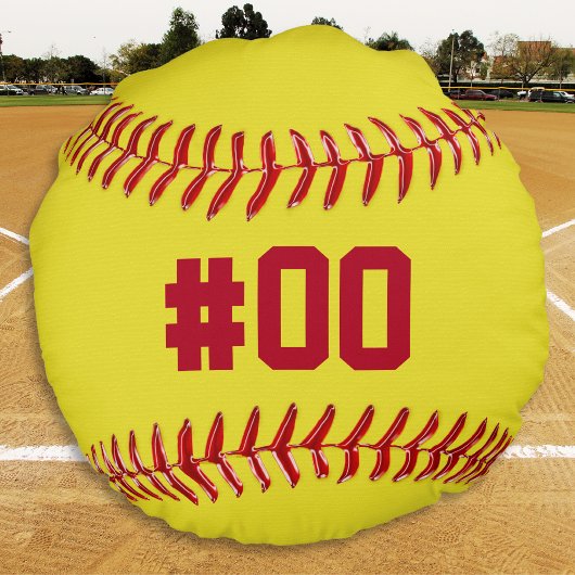 写真とシニアソパーソナライズされたフトボールギフトアイディア ラウンドクッション