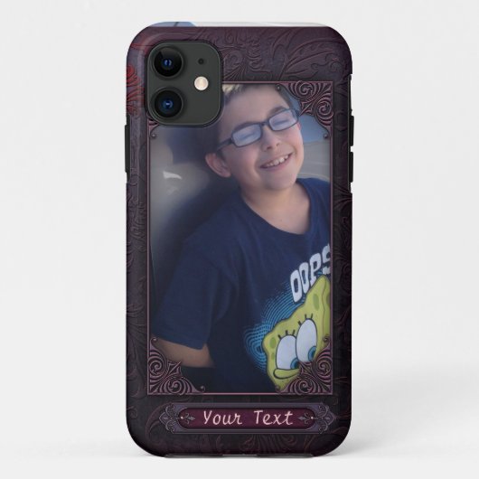 写真とテキストでオリジナル iPhone 5 カーゼット Case-Mate iPhoneケース (裏面)