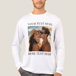 写真とテキスト トライブレンドTシャツ
