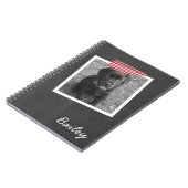 写真とテーパーソナライズされたプのカスフェイクタブル ノートブック (左側)